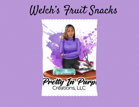 Personalized Welch’s Fruit snacks