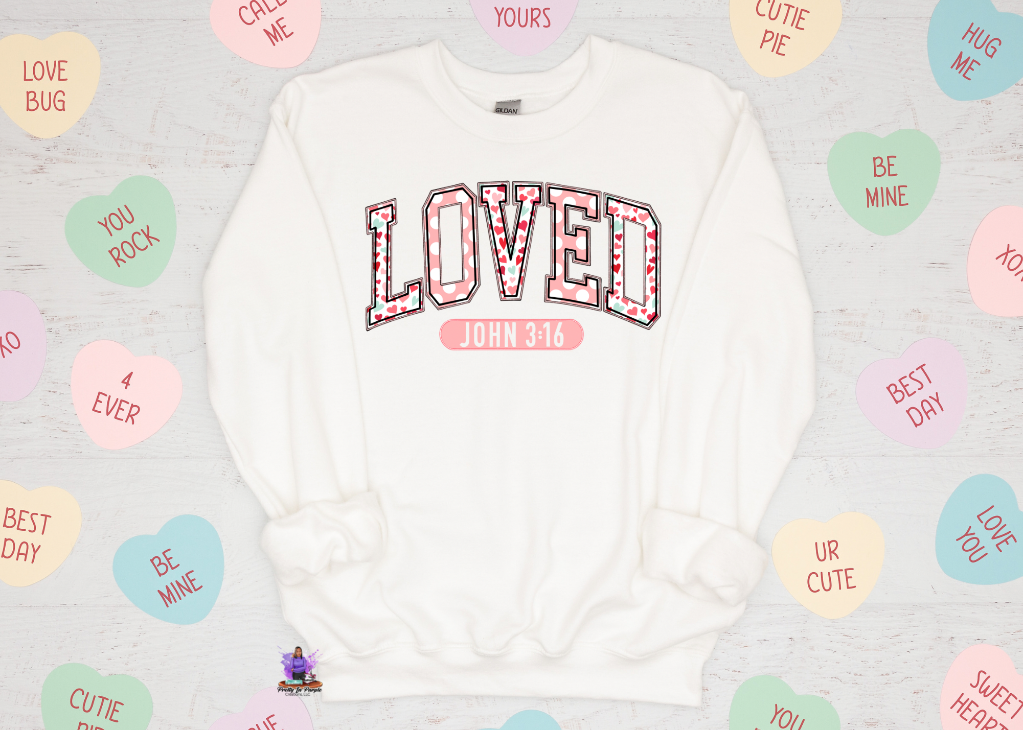 Loved sweat shirt