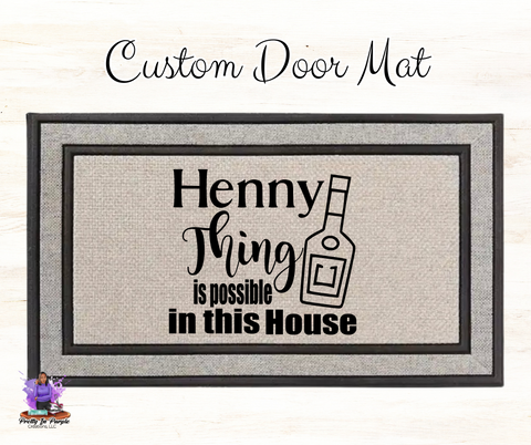 Custom Door Mat