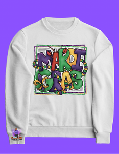 Mardi Gras sweatshirt