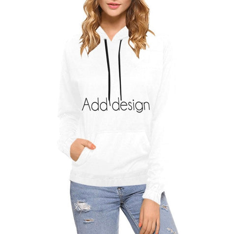 Custom Hoodies sweatshirt front back