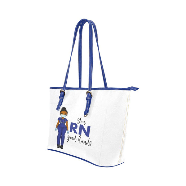 RN Royal Leather Tote Bag/Large