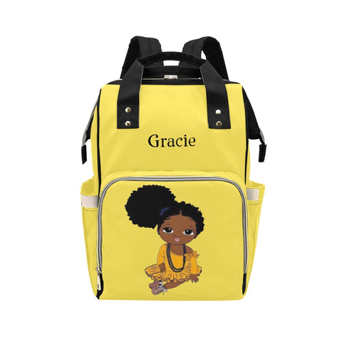 Gracie Back pack Multi-Function Diaper Backpack/Diaper Bag (Model 1688)