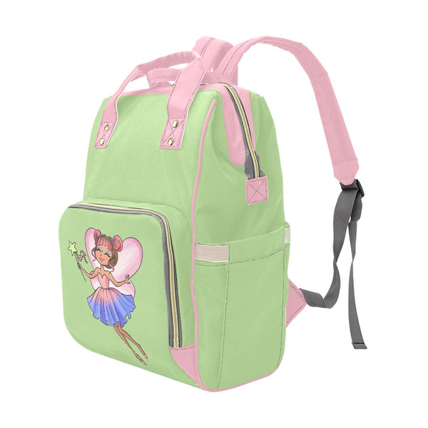 fairy-2 Multi-Function Diaper Backpack/Diaper Bag