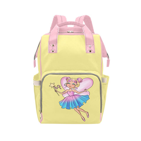 fairy-5 Multi-Function Diaper Backpack/Diaper Bag