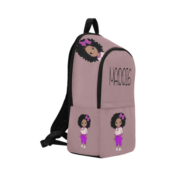 Purple girl back pack Fabric Backpack for Adult (Model 1659)