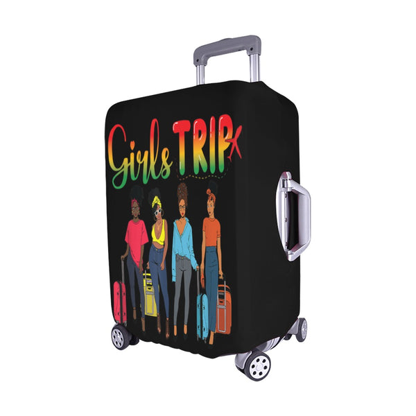 girls trip  luggage Luggage Cover/Medium 22"-25"