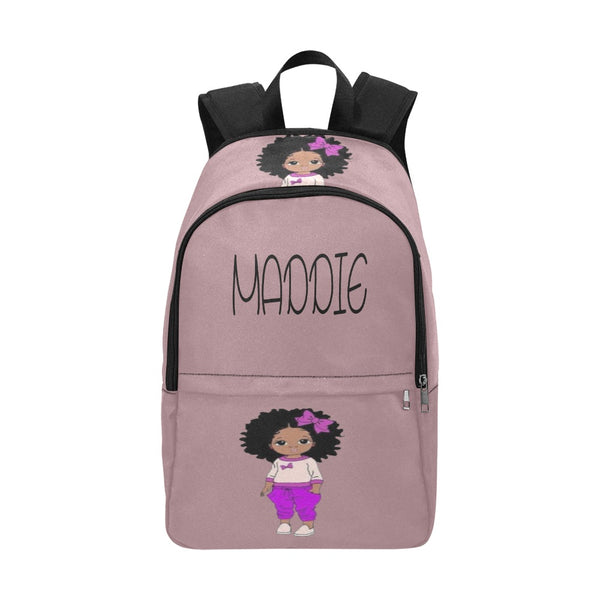 Purple girl back pack Fabric Backpack for Adult (Model 1659)