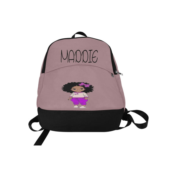 Purple girl back pack Fabric Backpack for Adult (Model 1659)