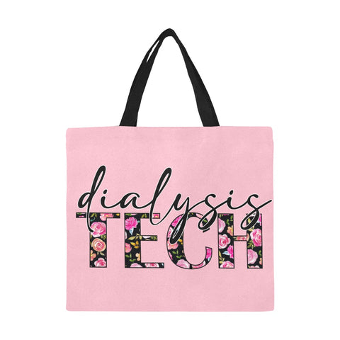 Dialysis tech All Over Print Canvas Tote Bag/Large
